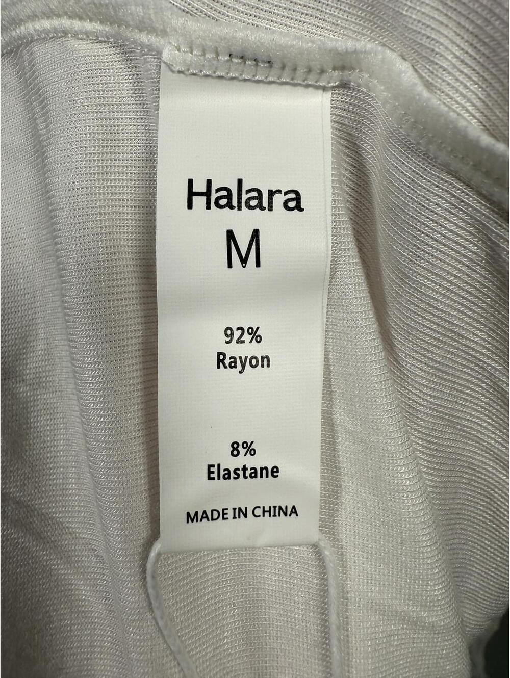 NWT Halara White Sleeveless Maxi Dress Size Medium - Picture 4 of 6
